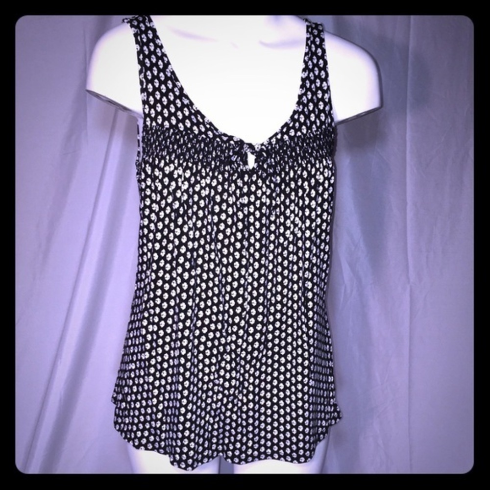 Black and White tank top